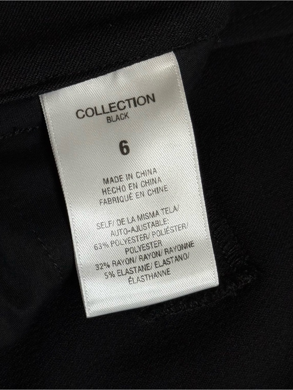 Favorite Daughter the favorite pant shortie dress pants trousers in black sz 6 - Picture 6 of 10